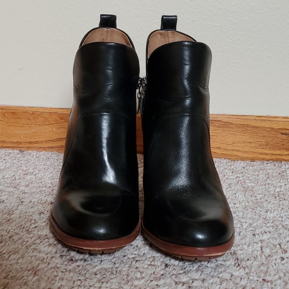 Arricci black leather booties. - Picture 4 of 8